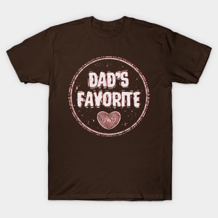 Dad's favorite (while) T-Shirt